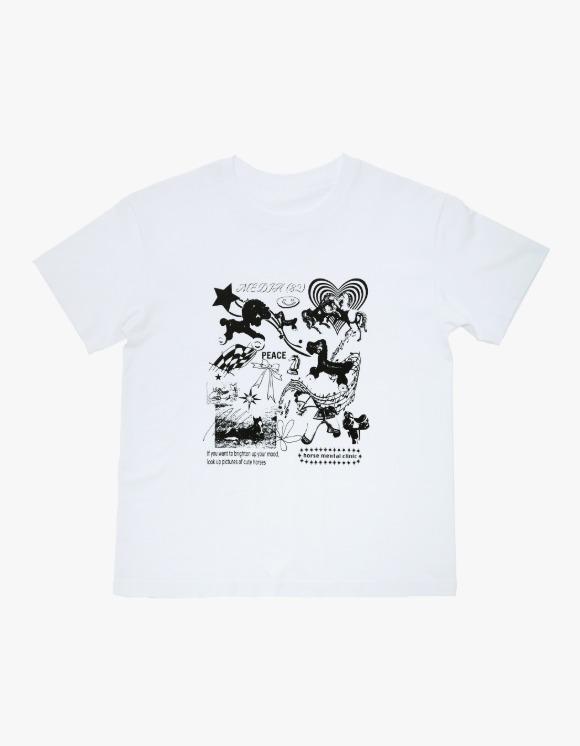 Horse Tee - White