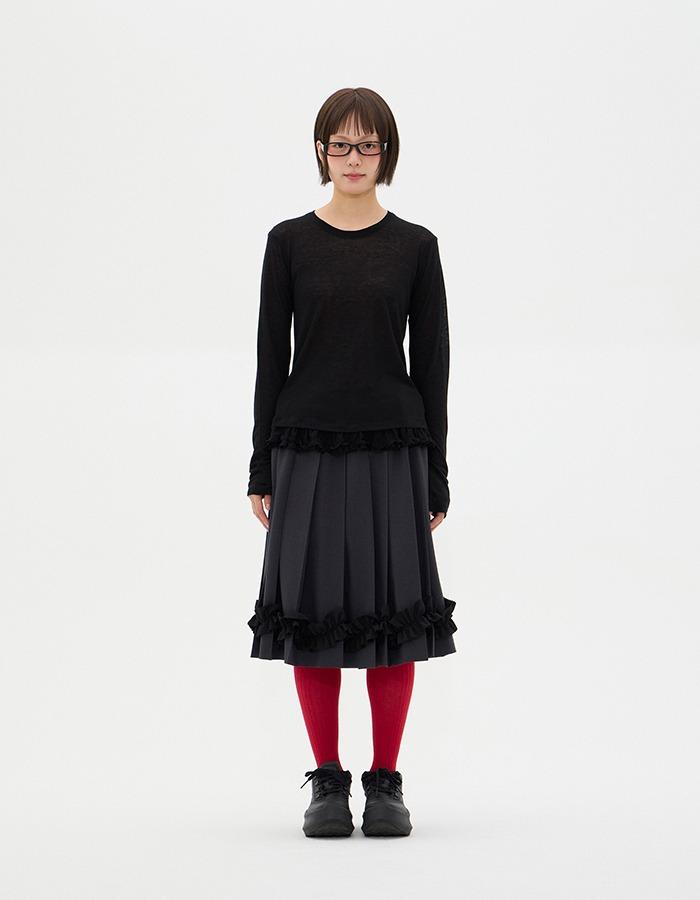 BOCBOK) soft gongju t (black) 재입고