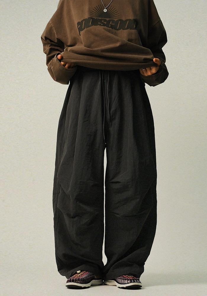 WY Nylon Parachute Wide Pants