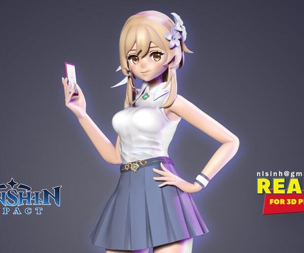 ArtStation - Traveler - Genshin Impact Fanart | Resources