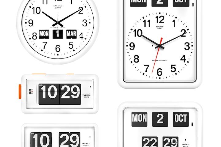[오늘의딜][5%쿠폰+10%카카오]아날로그 감성 트웸코 플립 벽시계/ 알람시계