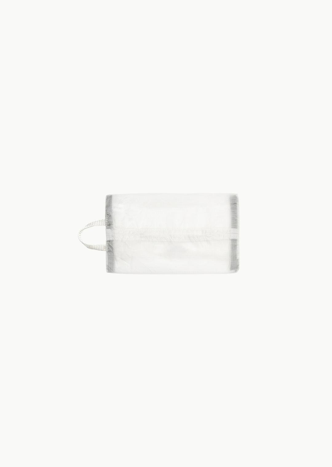 vintage parachute tissue cover, white