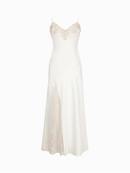 [GRACE SLIP] Long One-piece (Ivory)