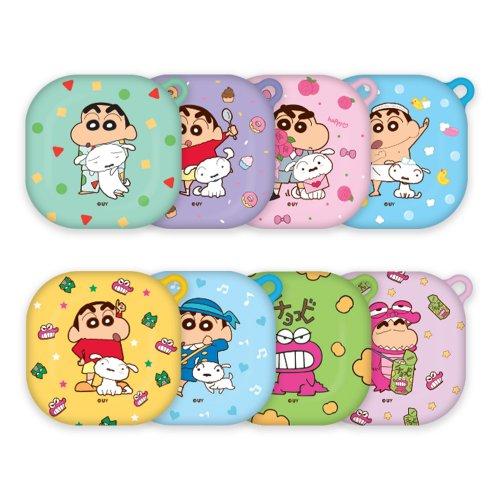 짱구와 흰둥이 갤럭시 버즈2/프로/라이브 하드젤리케이스