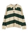 Rugby Striped Knit GREEN