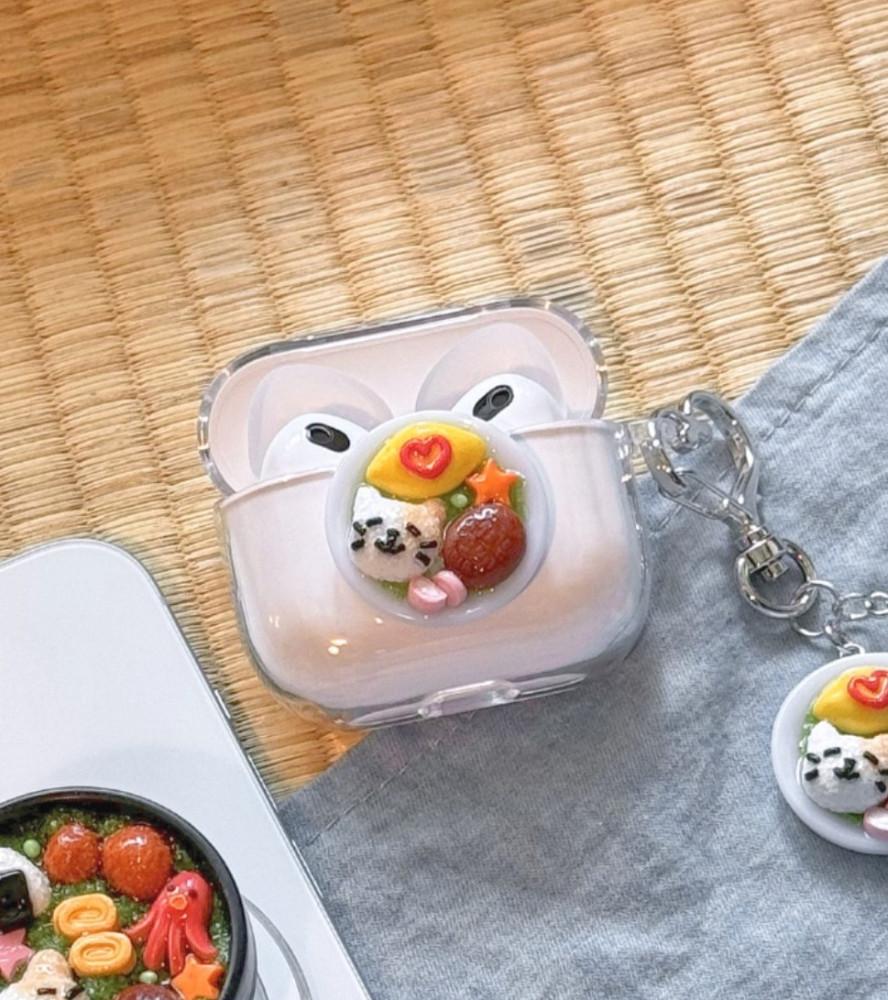 [7/1(월) 주문오픈] 네코 캬라벤또(キャラ弁当) 에어팟 케이스