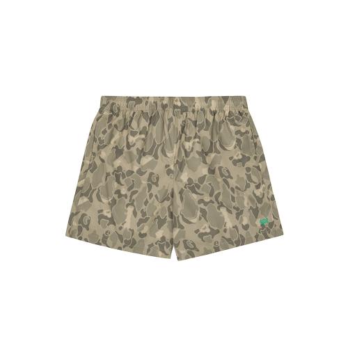 CAMO SUMMER SWIM SHORTS (KHAKI)