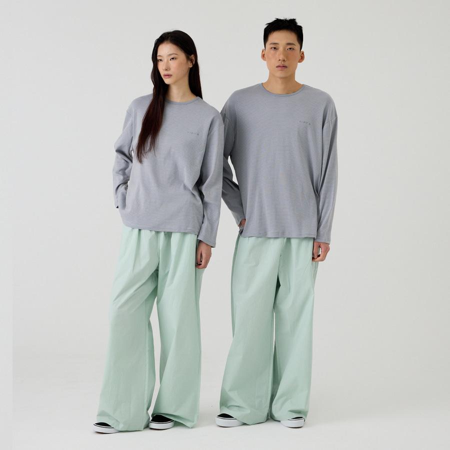 GR 트윈 홈웨어 파자마 셋업_민트 그레이&민트 2Sizes