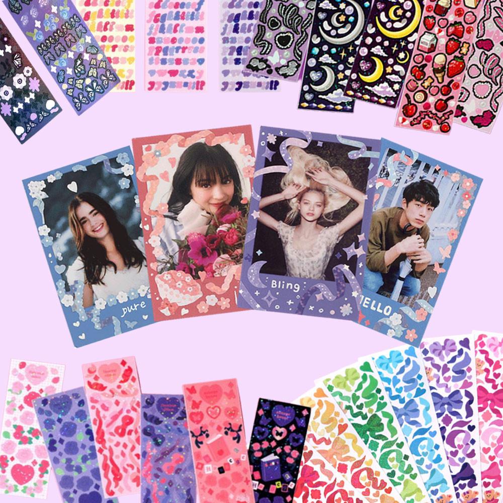 폴꾸 스티커 모음 폴라로이드 다이어리 꾸미기 포카 다꾸 탑꾸 컨페티 키치 알파벳 숫자