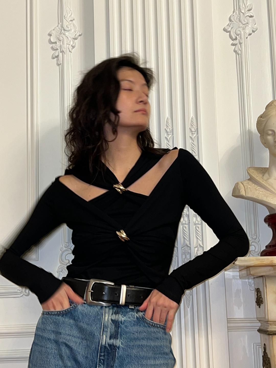 파인링 저지탑 [블랙]