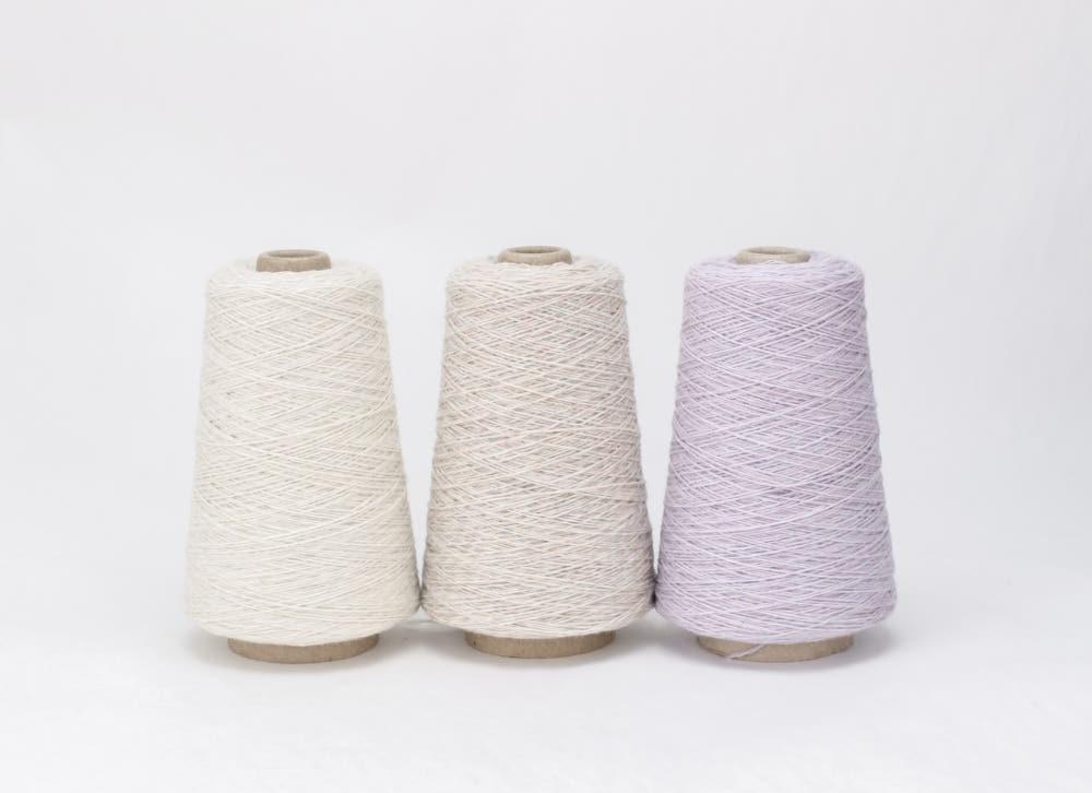 '야누스' 베이비 알파카 라쿤 울 뜨개실 콘사 3컬러