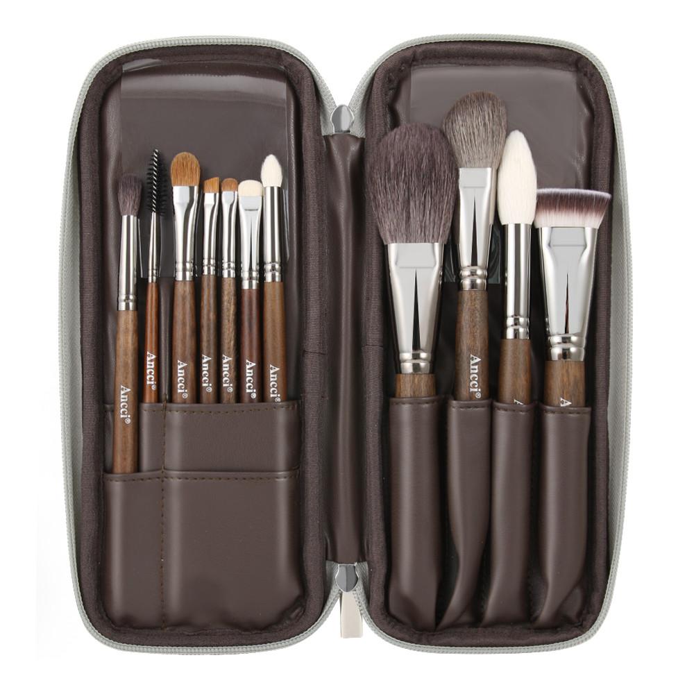 [안씨브러쉬] 메이크업 브러쉬 파우치 케이스 보관 가방 10~15PCS PZ012