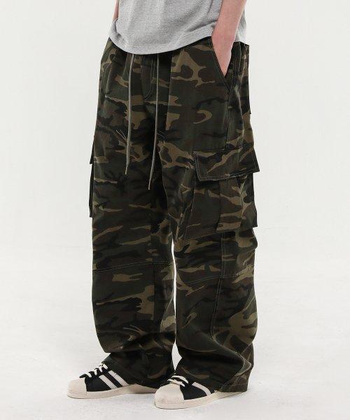 립스탑 카모포켓 카고팬츠(카모카키)