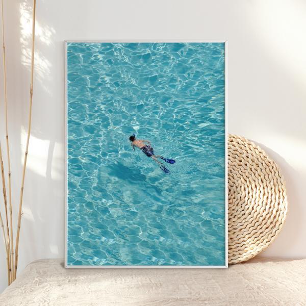 [집꾸핫딜]물멍 감성 여름 바다 풍경 포스터 60종