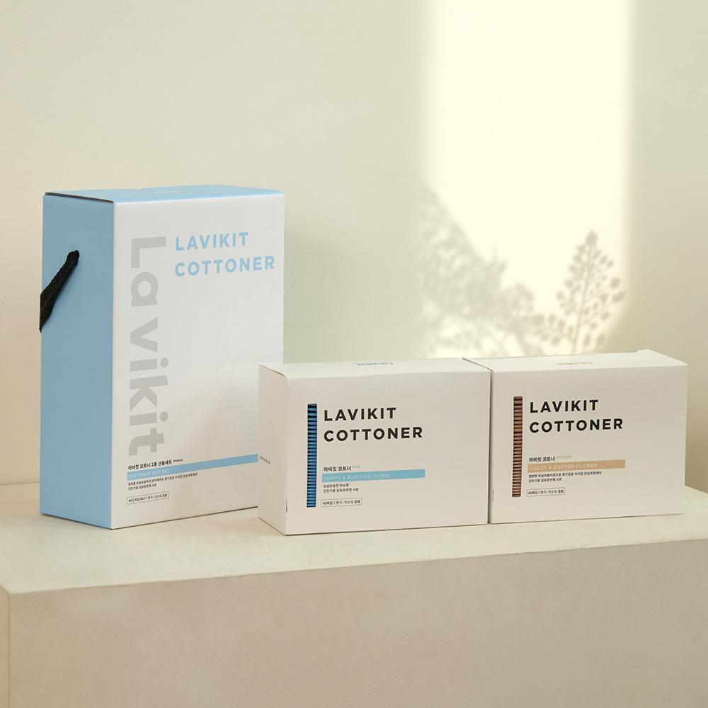 [2종 선물포장] 건조기 드라이 섬유유연제 고농축 향기 시트 라비킷 코트너 교차구매