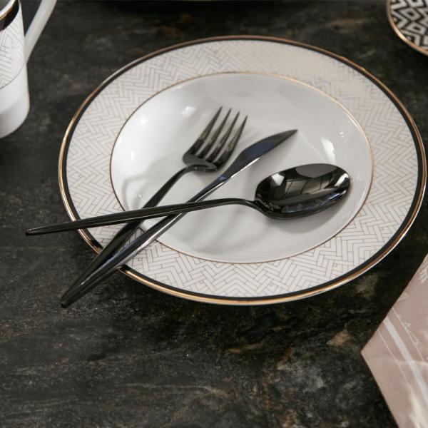 스피릿 티타늄 블랙 디너 커트러리 3종