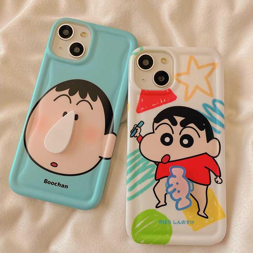 아이폰14프로짱구케이스 아이폰13미니맹구콧물케이스