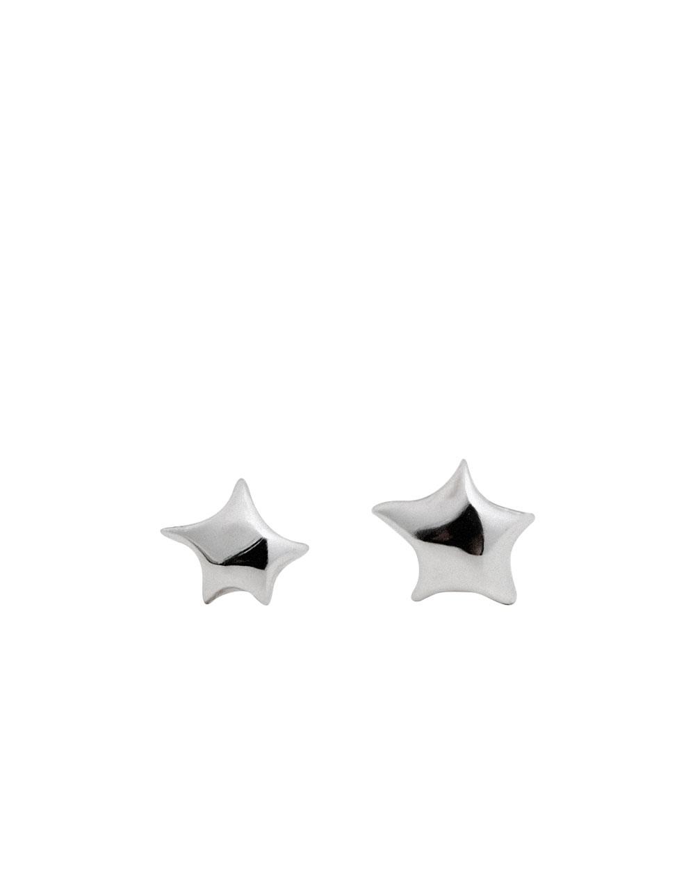 Paper star earring