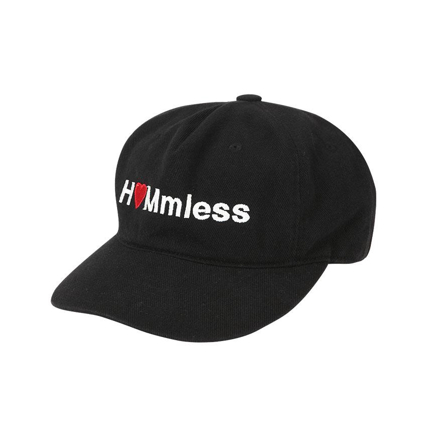 HOMmless 5 PANEL CAP - BLACK