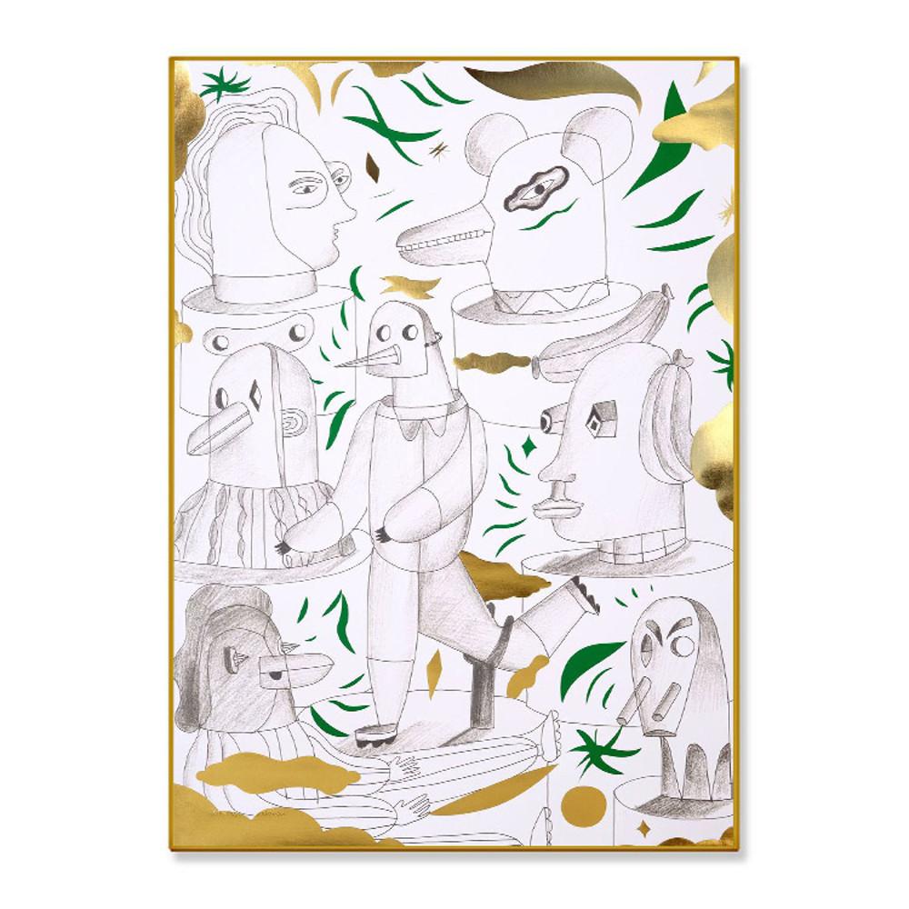 [프리지아트] 하이메 아욘, Animaloteque , Jaime Hayon 인테리어그림