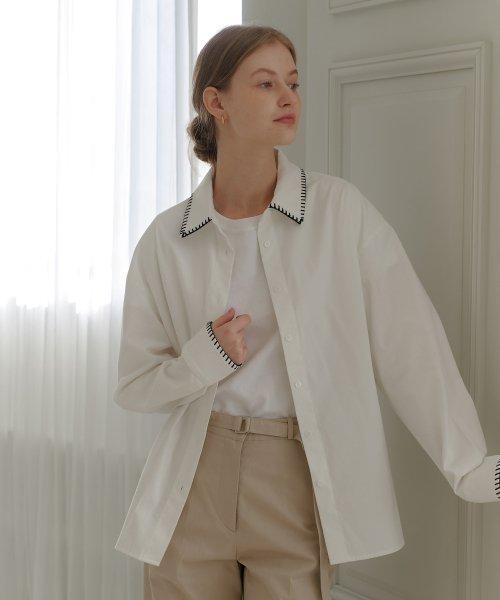 MELO COTTON SHIRT_WHITE