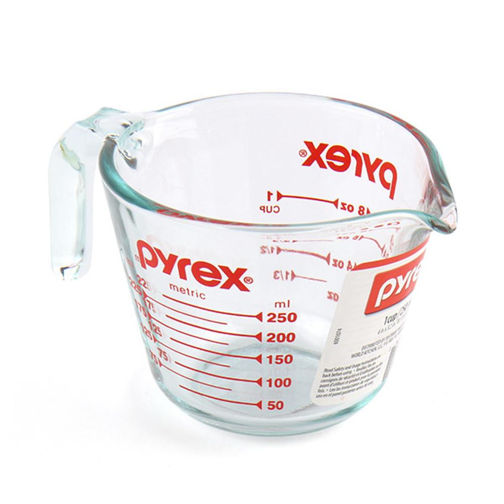 파이렉스 이유식 계량컵 250미리 비커 종이컵 베이킹 계량