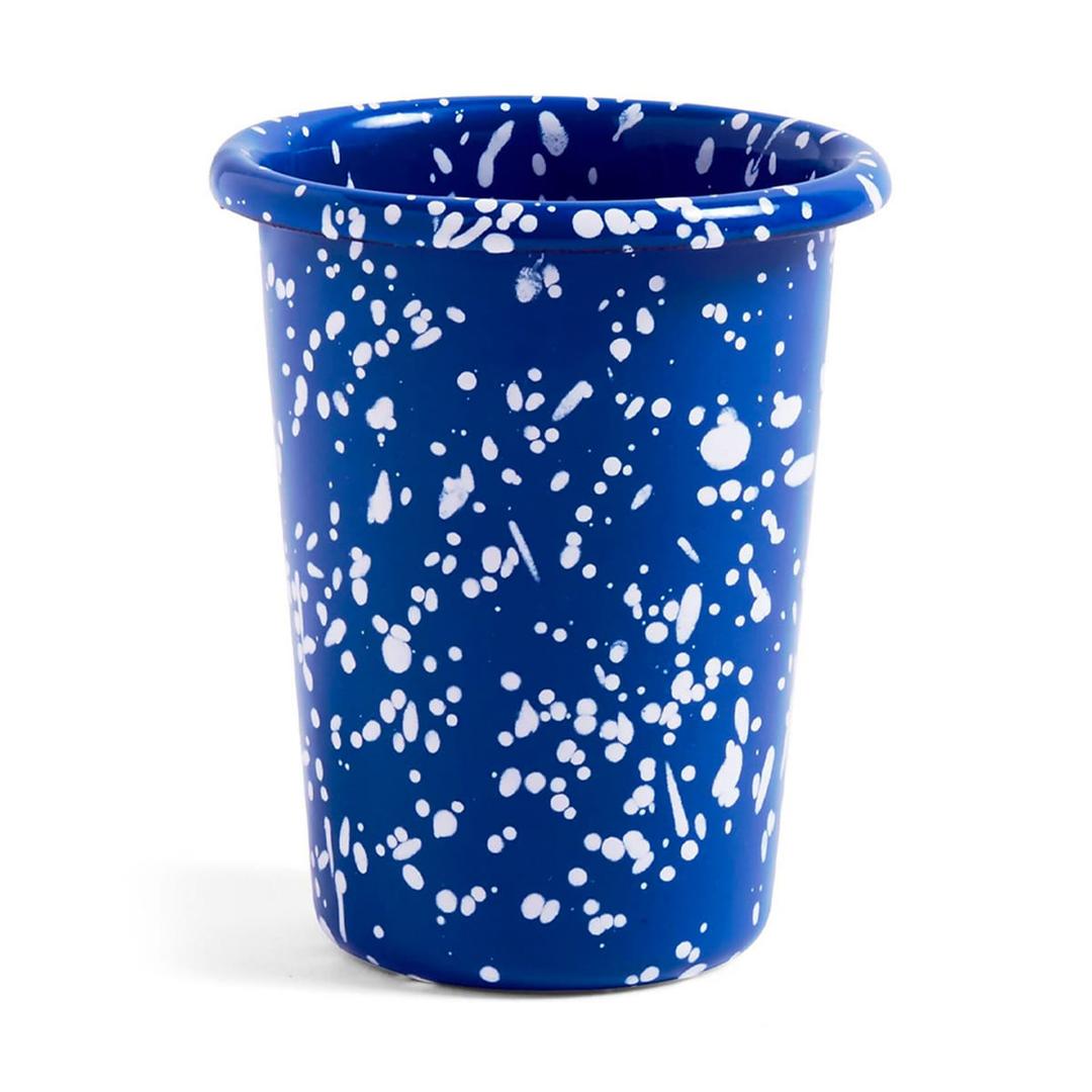enamel cup Speckle-Blue