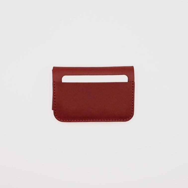 basic card wallet_wine