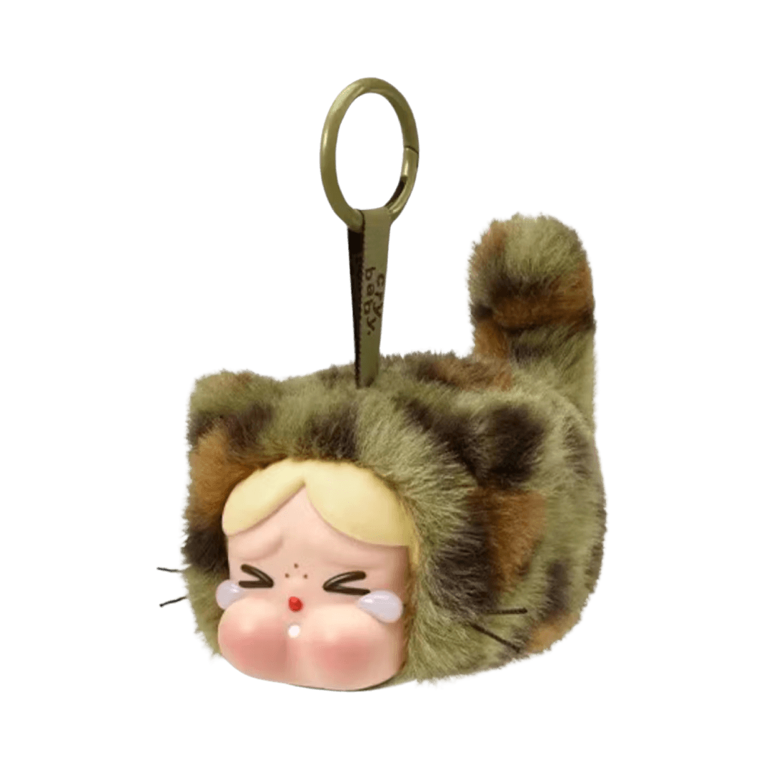Pop Mart Crybaby Wild But Cutie Series Vinyl Plush Pendant Camo Cutie (Opened Case)