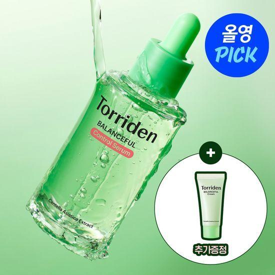 [6월 올영픽/단독기획] 토리든 밸런스풀 시카 컨트롤 세럼 50ml 기획 (+크림 20ml)