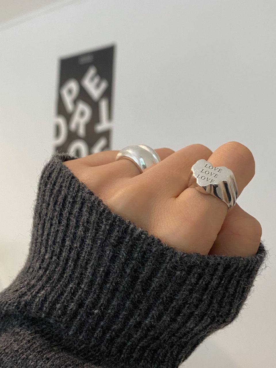 Cloud Heart Ring