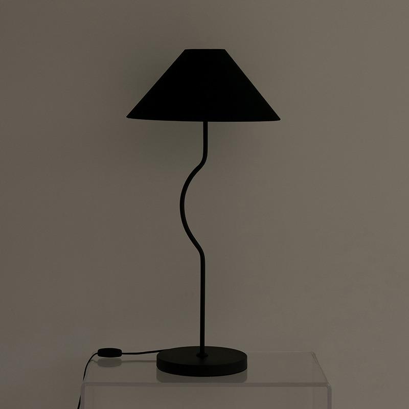 FIG MEDIUM STAND LAMP - BLACK