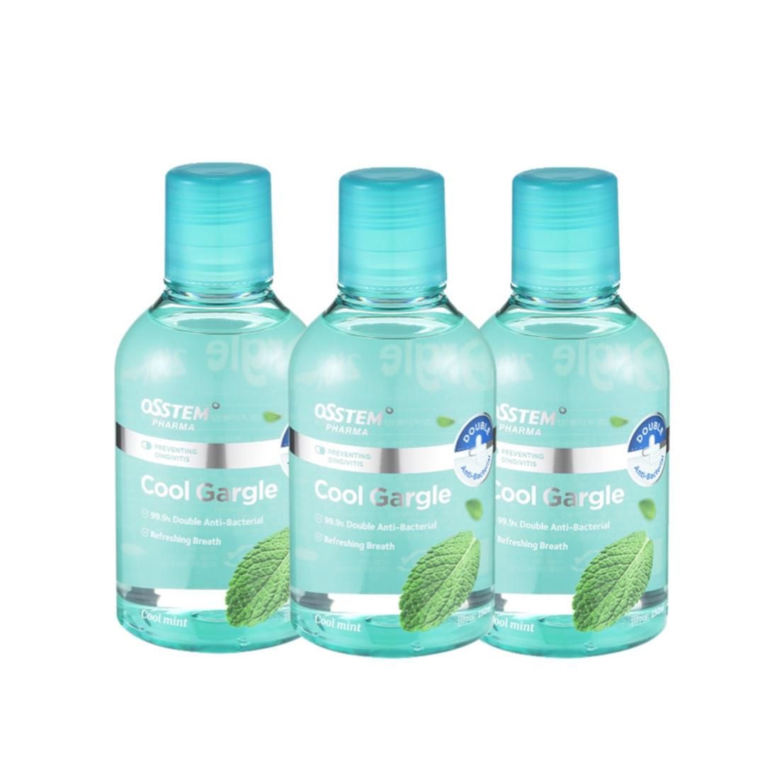 오스템 뷰센 쿨가글, 250ml, 3개 - 구강청결제 | 쿠팡