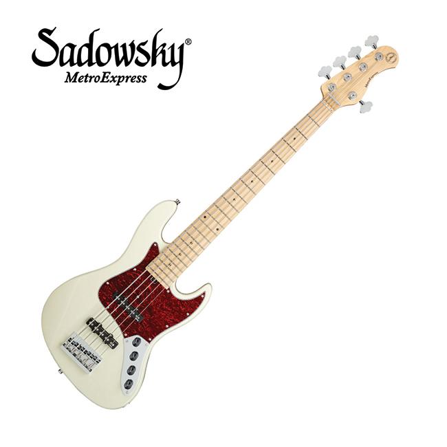Sadowsky - Metro Express Vintage JJ Bass 5 / 사도스키 5현 베이스 (Olympic White / Maple)