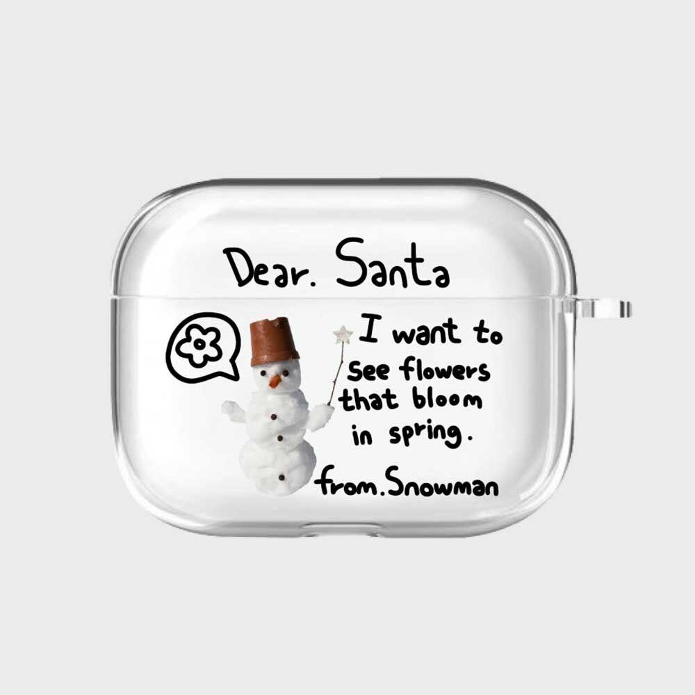 [에어팟 케이스] Dear Santa, From Snow Man
