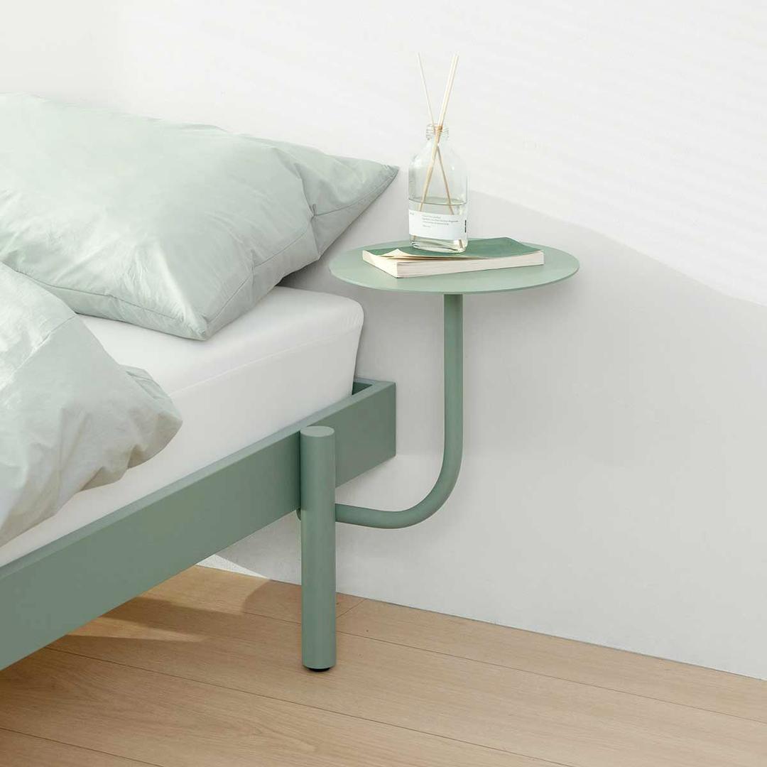 Rim Bed Table - Pistachio