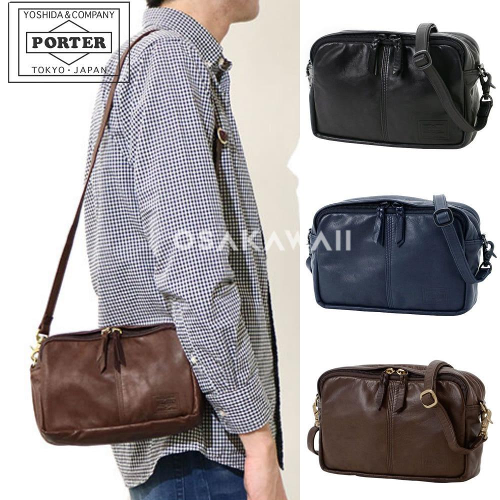 요시다 포터 플랭크 미니 숄더백 크로스백 남녀공용 198-01342