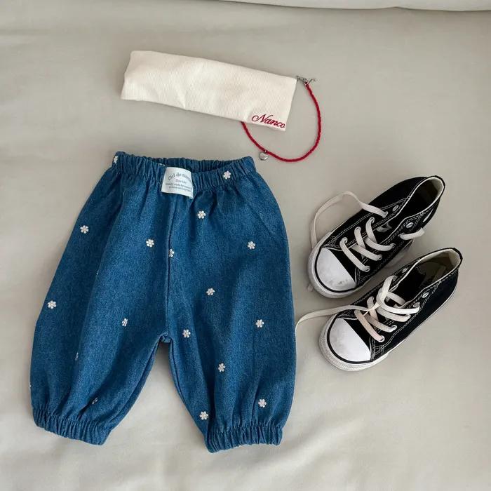 데이지 데님 팬츠