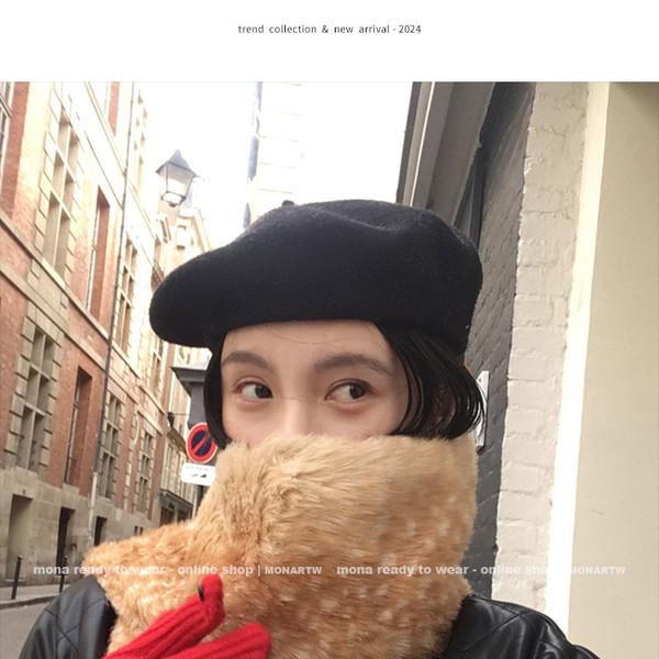 MONARTW Retro cute eco-friendly fur scarf