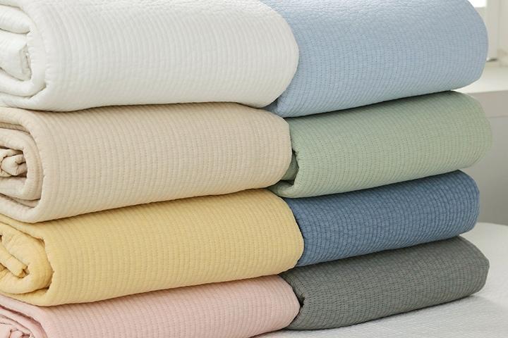 멜로데이 60수 아사 피그먼트 워싱 줄누빔 이불 겸 패드 SS/Q/K/SK 9컬러