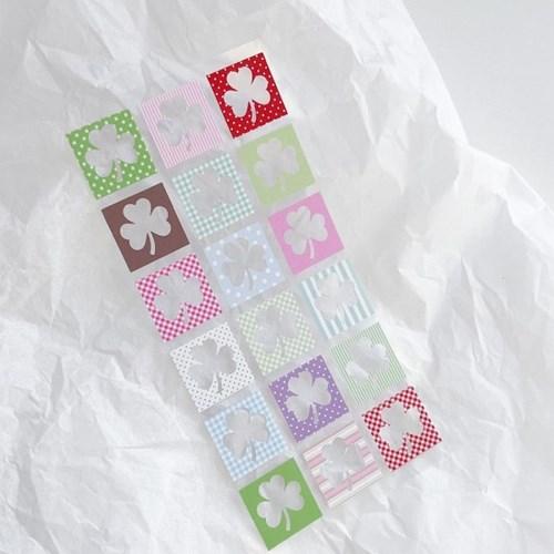 Mini motif deco sticker (5 types)