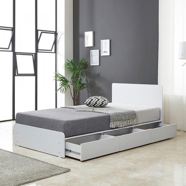 빈스 저상형 슈퍼싱글 수납 침대 프레임 SS