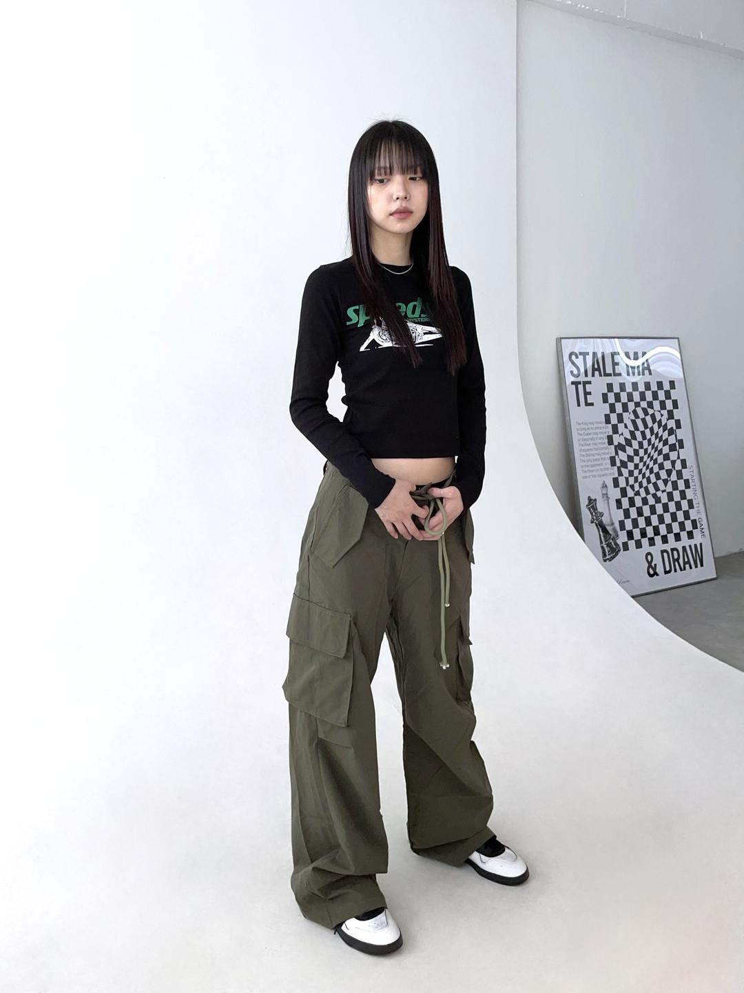 big pocket wide cargo pants