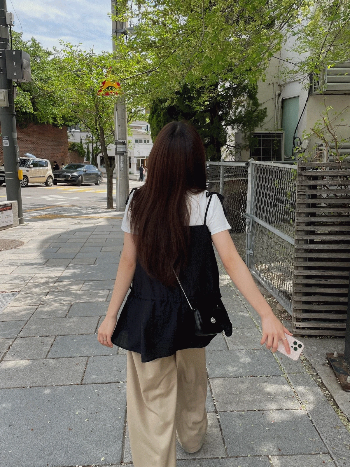 스위트 뷔스티에 블라우스