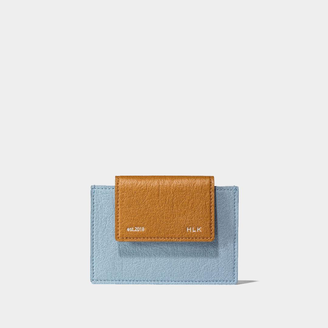 [프리오더] 세미 플립 카드 지갑 / Sami Flip Card Wallet [블루카멜]