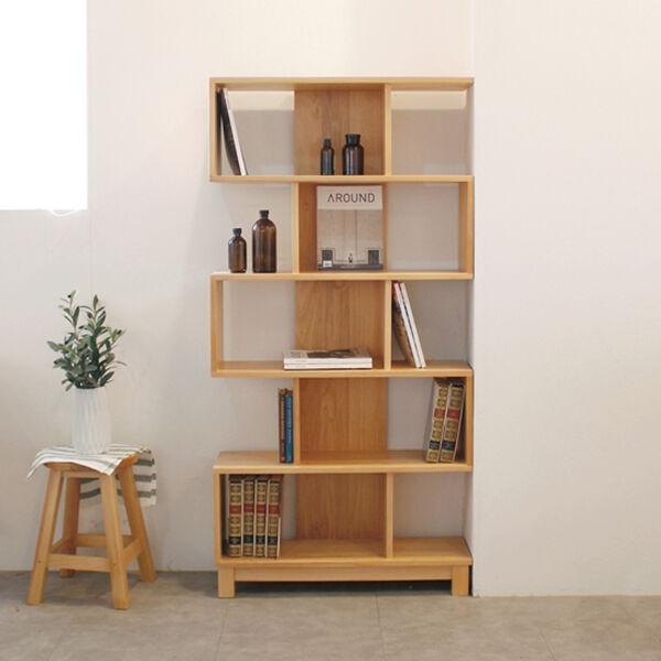 지그재그 5단책장