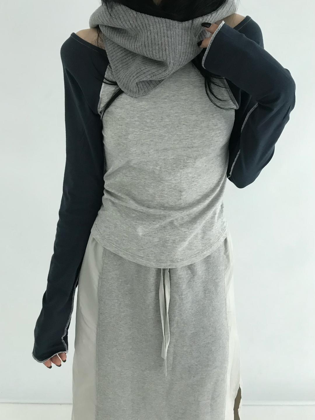 nuts raglan tee (3color)