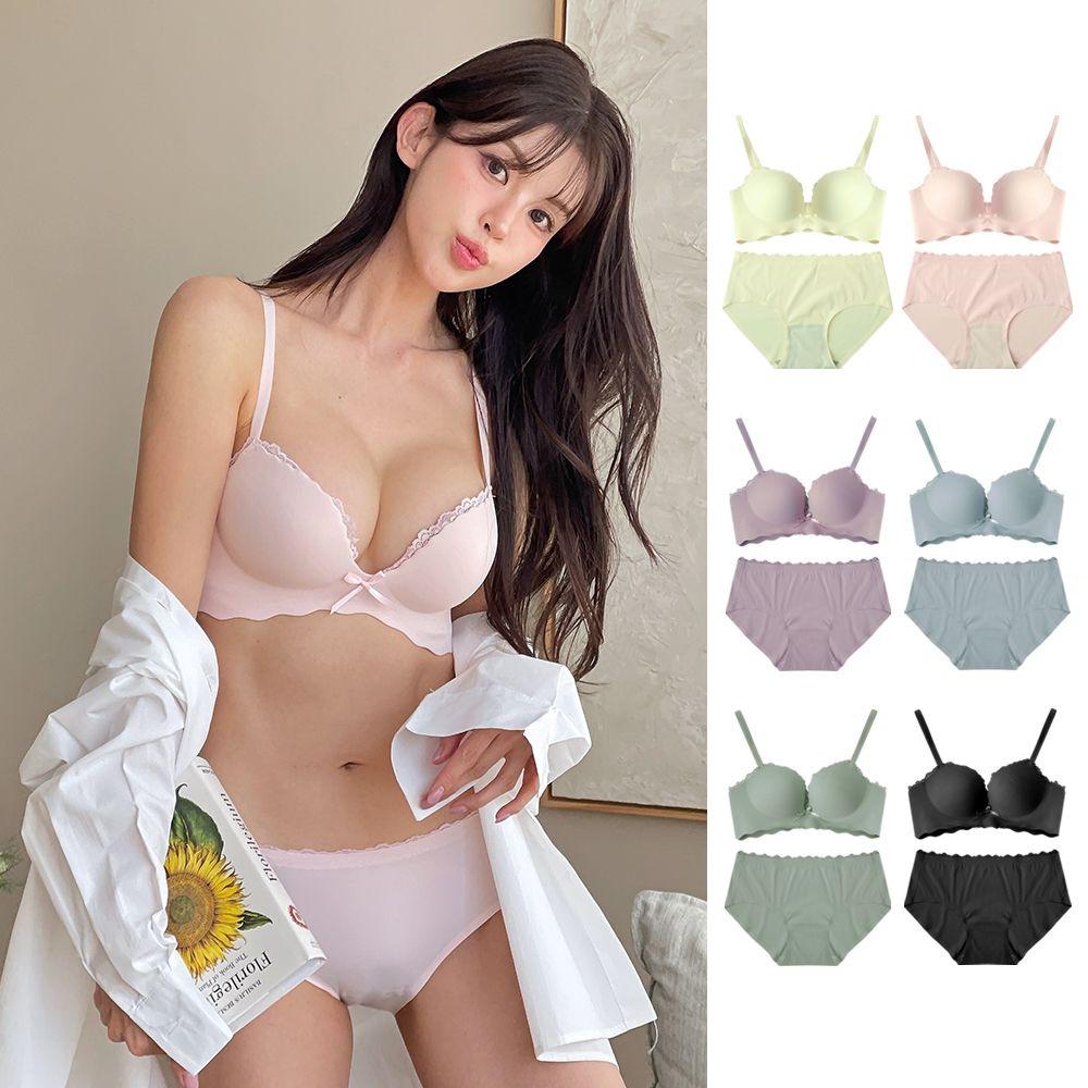푸쉬업 크래용 볼륨브라+팬티set