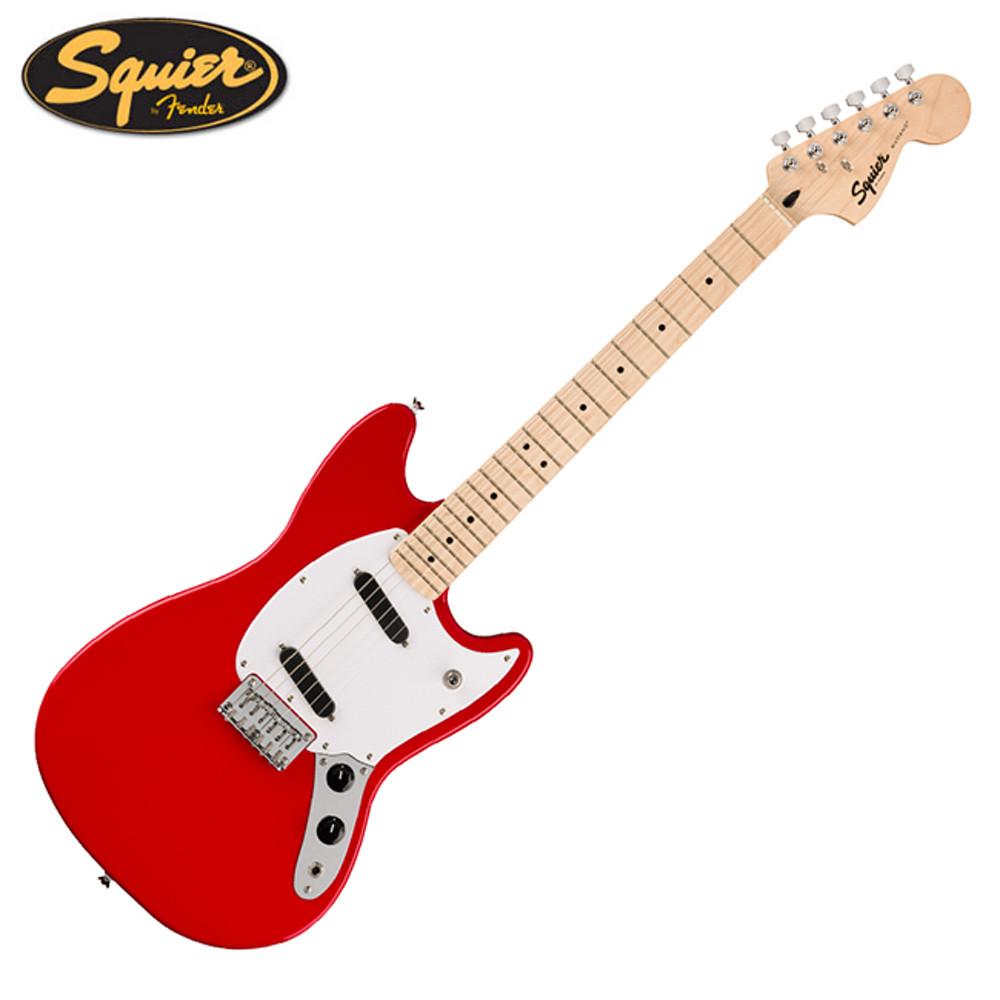 [스쿨뮤직]Squier - Sonic Mustang / 스콰이어 일렉기타 (Torino Red / Maple)