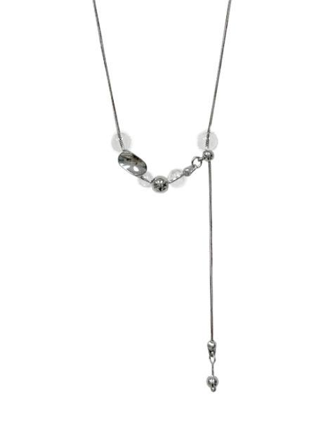 그레이마인 twist simple slide necklace